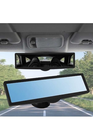 Wondernest Czc-255 Araba Tutkal Enjeksiyon Vantuzlu Karbon Fiber Dikiz Aynası Mavi