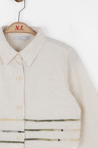 Xo Kids Kız Çocuk Gömlek 8-14 Yaş 38316 Krem