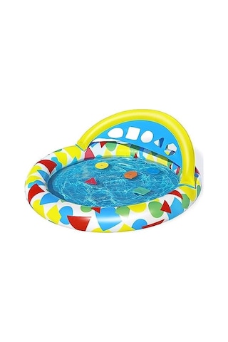 1.20m X 1.17m X 46cm Splash & Learn Çocuk Havuzu Açık Bej