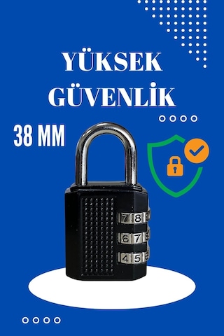Ymk Şifreli Asma Kilit 38mm