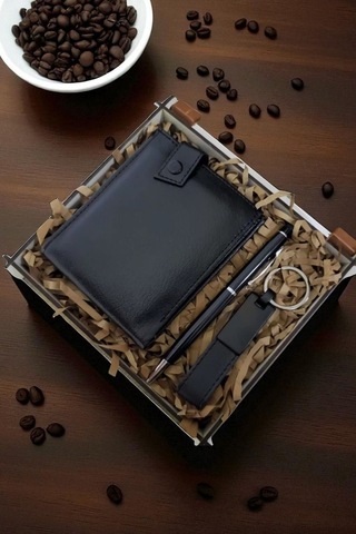 Kalem Cüzdan Anahtar Hediye Seti