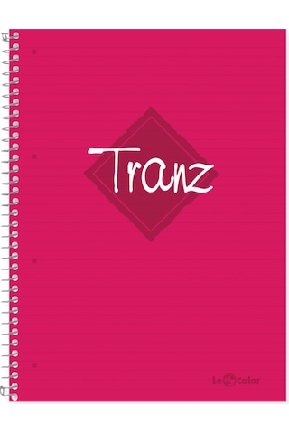 4'lü Okul Defteri Seti A5 Tranz Çizgili 200 Sayfa Pp Kapak Karışık