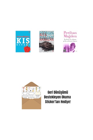 Kış Kitabı + Ali And Ramazan + Korkma Bu Akşam Gelip Çalmam Kapını + Okuma Sticker'ları