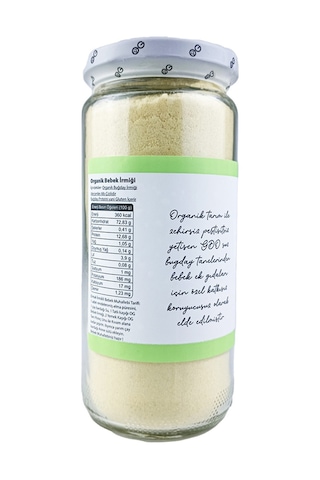 OG Natural Organik Bebek İrmiği 330 G