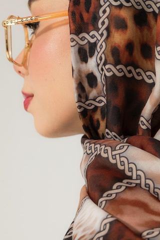 Mimiyum Soft Şal-zincir Leopar - Model 2 Çok Renkli