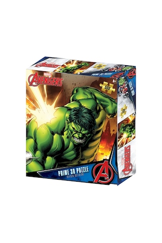 Prime 3d - Avengers The Hulk 500 Parça Yetişkin Puzzle 32672