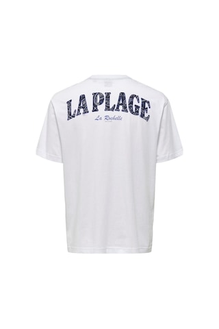 Only & Sons Onsmervyn Lıfe Rlx Summer Ss Tee 22029519 P.beyaz 001