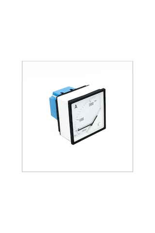 Frer Ac Analog Ampermetre 2500/5a Akım Trafosu Girişli 96x96mm. 90