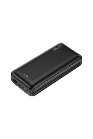 Shaza 20.000 Mah 4in1 Smart Chip Powerbank Siyah
