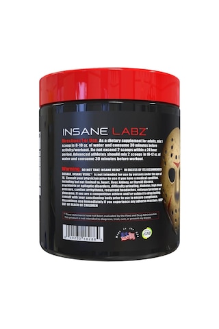 Insane Labz Insane Veinz Nitric Oxide Booster Agmatine Sulfate