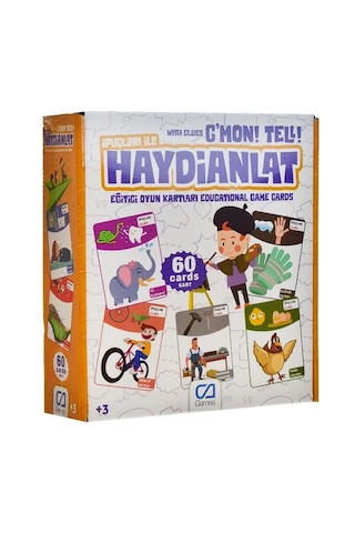Haydi Anlat Oyunu Eğitici Oyun Kartları