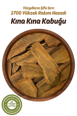 Yüzyılların Şifa Sırrı 2700 Rakım Hasadı Kınakına Kabuğu Cinchona Officinalis 60gr.