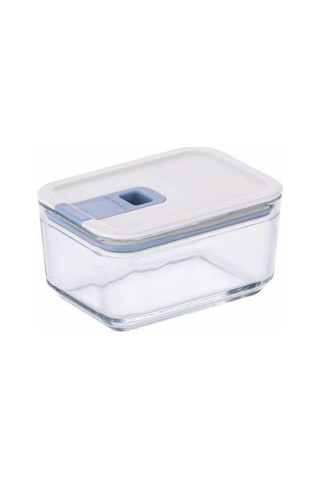 Neoflam Perfect Seal Dikdörtgen Cam Saklama Kabı 500 ML Beyaz