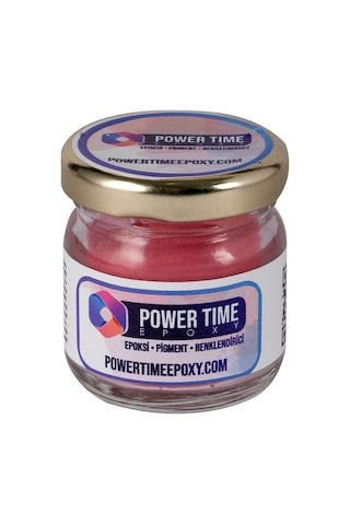 Sedefli Metalik Toz Pigment Boya / Gül Pembe / Epoksi Için