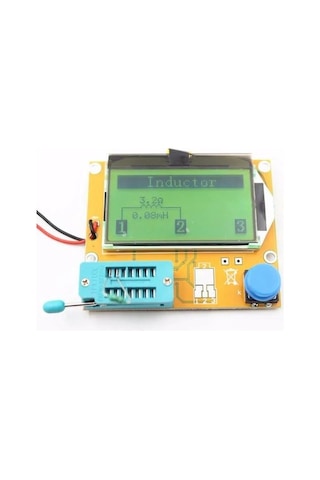Lcrt4 Lcr Metre Batarya, Buton, Transistor, Capacitor Test Cihazı