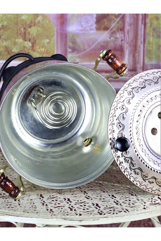 Morya Gül Çiçek Eskitme 5 L Elektrikli Semaver