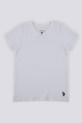 U.S. Polo Assn. U.s Polo Erkek Çocuk Fanila-beyaz Beyaz