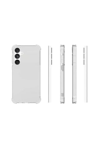 Galaxy A55 Kapak Şeffaf Airbag Antishock Köşe Korumalı Silikon Kılıf 50 x 22