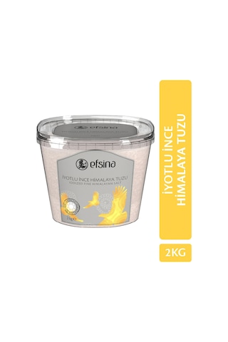 Efsina İyotlu İnce Himalaya Tuzu 2 KG