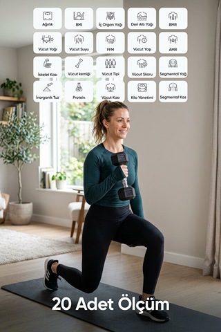 Fressi Dijital Baskül Shapepro 8 Elektrotlu Gümüş Akıllı Tartı