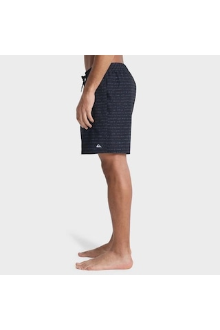 Quiksilver Stretch Printed Erkek Lacivert Mayoşort