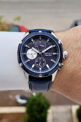 Ferrucci Fcıste564 Erkek Kol Saati Gümüş
