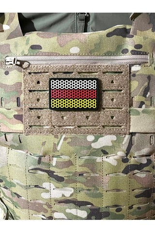 Tactochno Pvc Şerit "özbekistan Petekleri" Siyah Zemin 197880764