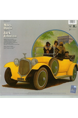 Miles Davis - A Tribute To Jack Johnson - 33 Lp Albüm Ambalajlı