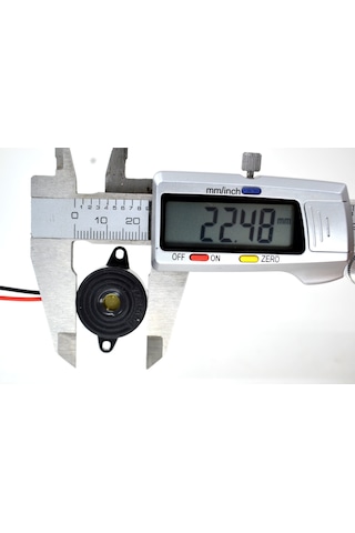 Mini Buzzer 12v Açık Kapı Far Sesli Uyarı Kesiksiz Düz Öter