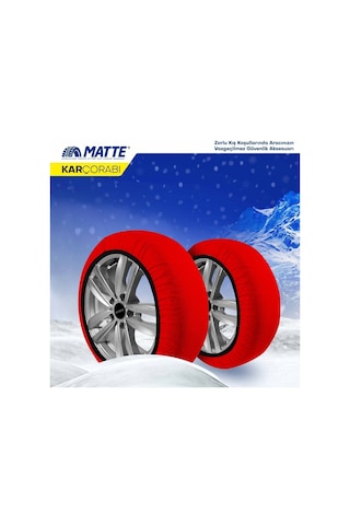 Kar Çorabı Matte 245 35 Lastik R21 Jant Ölçülerine Uyumlu Yüksek