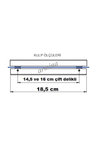 Armina Duşakabin Kulp Takımı 035 Krom