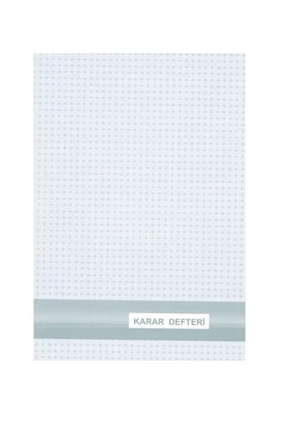 Yumuşak Kapak 25x35 Karar Defteri Numaralı 40yaprak