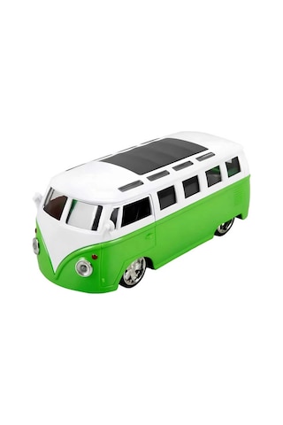 Sesli Ve Işıklı Minibüs 14 Cm Yeşil