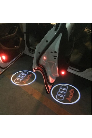 Audi A4 Kapı Altı Hayalet Logo Lazer Led 2003-2008