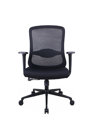Ready-x Ergonomk Çalışma Koltuğu - File Siyah 68x99-109x66 Cm