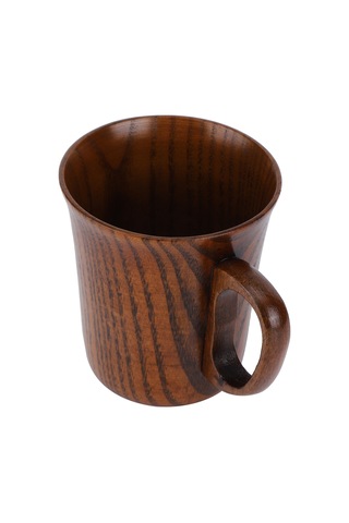 Ahşap Kulplu Kahve Fincanı Kaiyi Gosterildigi Gibi