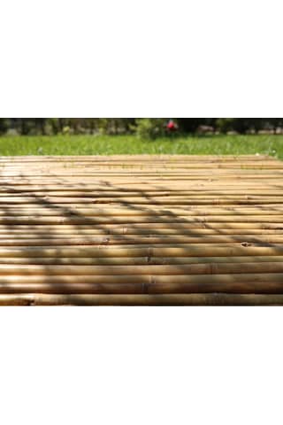 200 Cm X 200 Cm Bambu Çubuk Çit / Paravan / Bahçe Çiti
