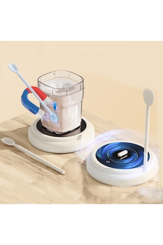 10000rpm/dk Manyetik Kaldırma Elektrikli Kahve Karıştırıcı Süt Çalkalayıcı Kırmızı Şarap Dejanter Sky Blue , Size:single Stirrer Siyah