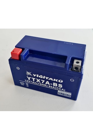 Yiğit Akü YTX7A-BS 12 V 7 Ah Amper Motosiklet Akü