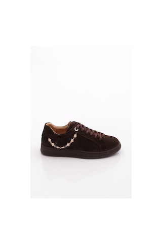 Dgn 26027 Kadin Comfort Ayakkabi Kahve Süet