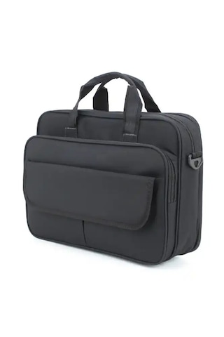 Unisex Evrak El Omuz Çantası 15.6 İnç Laptop Bölmeli