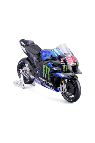 Maisto 1:18 2022 Yamaha Yzr M1 Fabrika Yarış Takımı 20 Moto Gp Motosiklet Modeli