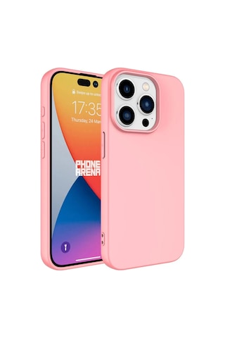 Pointtech Apple Uyumlu iPhone 15 Pro Max İçi Kadife Süet Yumuşak Liquid Silikon Lansman Telefon Kılıfı
