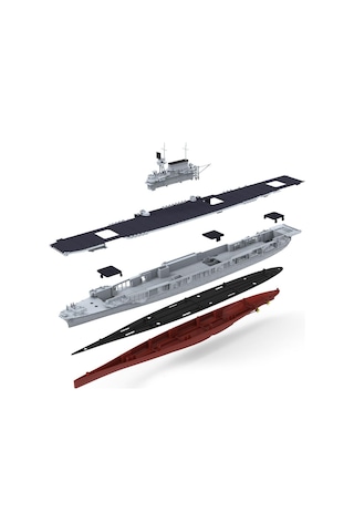 Meng Ps-005 1/700 Ölçek Amerikan U.s.s. Enterprise Cv-6 Uçak Gemisi, Plastik Model Kiti
