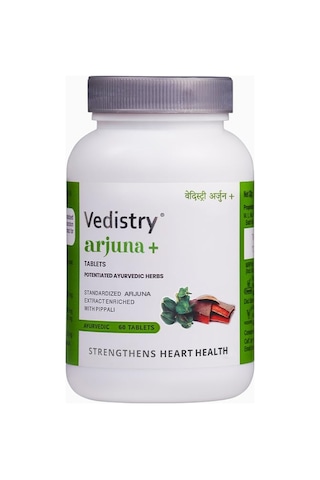 Vedistrty Arjuna+ Tablets 60 Tablet