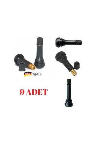 Kauçuk Sibop Seti Tr 414 Binek Araç Sibop Seti 9 Adet