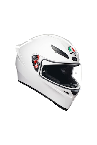 Agv K1 S Motosiklet Kaskı Mono Kapalı Kask White L Çok Renkli