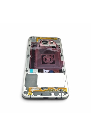 A510 Orta Kasa Galaxy A510 Uyumlu Beyaz Renk Orta Kasa Çerçeve + Ses Açma On Off Tuş Plastik Kamera Camı Hoparlör Nfc