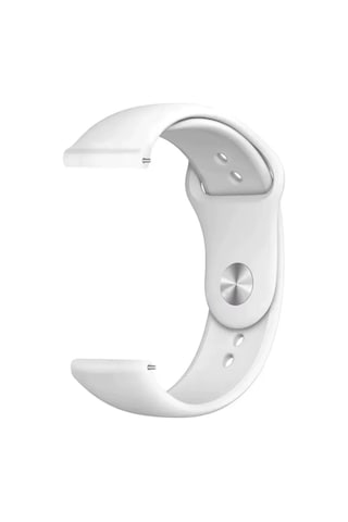Forzacase Huawei Watch Gt3 42mm İle Uyumlu Yumuşak Jel Şık Silikon Kordon Kayış - Fc876 Beyaz
