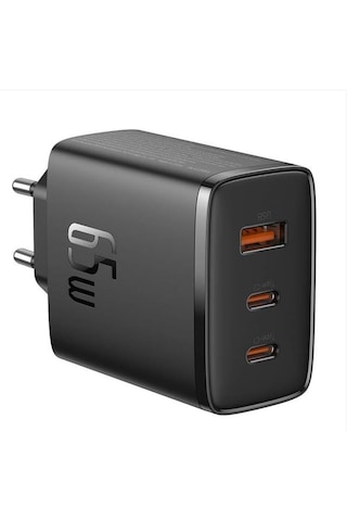 Baseus Cube Pro 2c+u 65w Siyah Şarj -